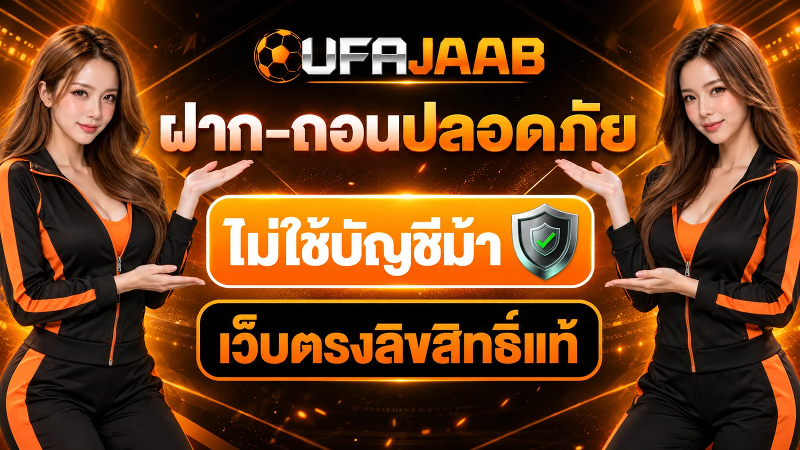 UFAJAAB อุ่นใจทุกการเดิมพัน ไม่ผ่านบัญชีกลาง ไม่ใช้บัญชีม้า ปลอดภัย 100%